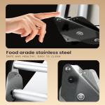 12" Manual Dough Sheeter with Adjustable Thickness