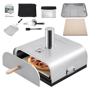 Wood Burn Outdoor Pizza Oven with Accessories