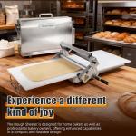 Folding Manual Dough Sheeter with Adjustable Thickness