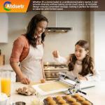 Folding Manual Dough Sheeter with Adjustable Thickness