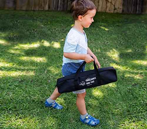 Premium Ring Toss Game Set with Carrying Case