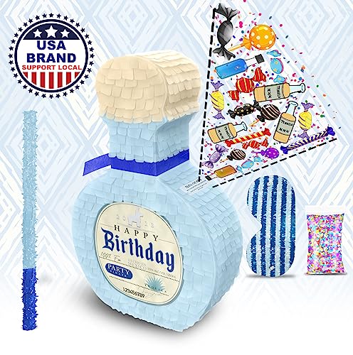 Tequila Piñata 4-Piece Bundle for Adult Parties