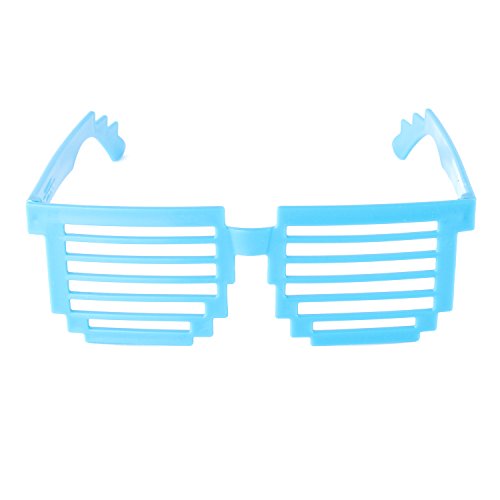 Colorful 80s Disco Party Glasses - 24 Pairs