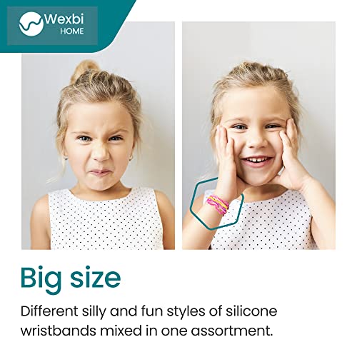 Wexbi Fun Bandz Silicone Bracelets Variety Pack