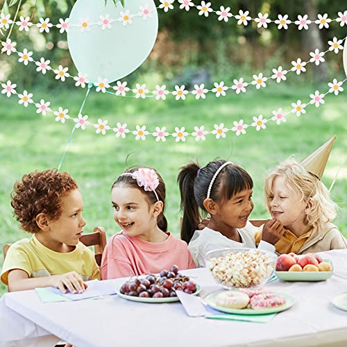 Summer Daisy Garland Flower Vine Banner - Party Supplies