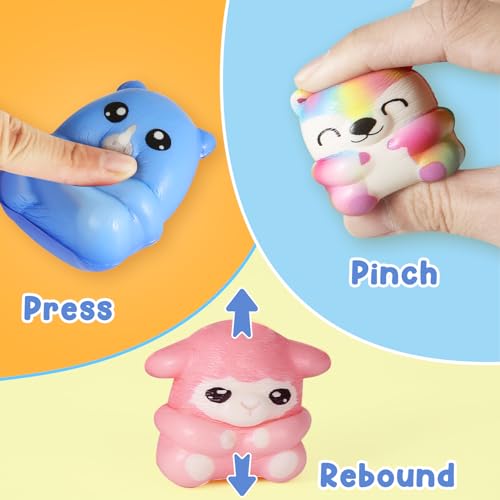 20 Pack Kawaii Squishy Toys for Party Favors