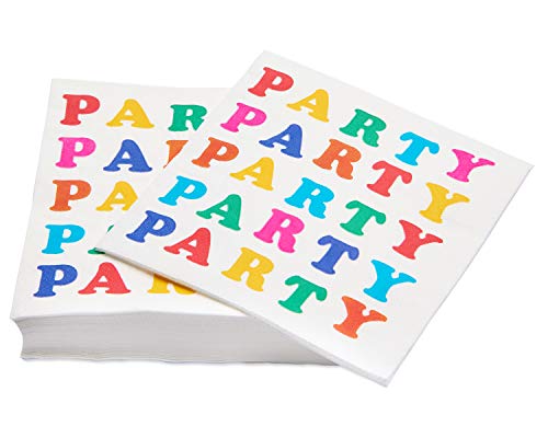 Rainbow Party Lunch Napkins by American Greetings