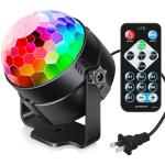 Sound Activated Party Lights with Remote Control