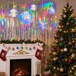 Iridescent Party Decorations with Honeycomb Ball Garlands