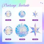 Iridescent Party Decorations with Honeycomb Ball Garlands