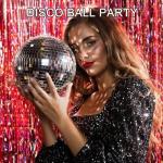 8-Inch Silver Hanging Mirror Disco Ball