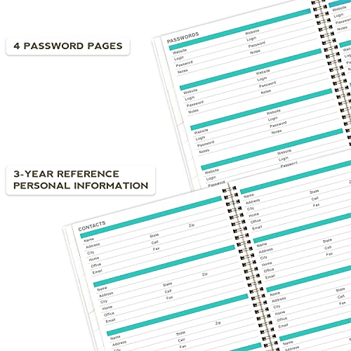 18-Monthly Planner, 2023-2024 Calendar With Tabs