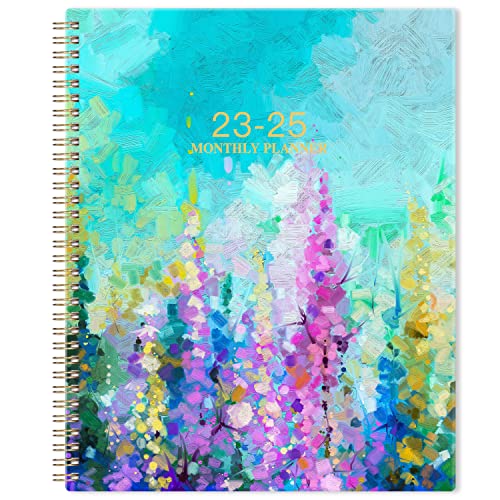 2023-2025 Monthly Planner with Tabs - Oil Painting