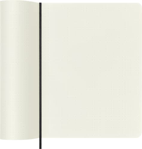 Moleskine XL Softcover Dotted Notebook - Black
