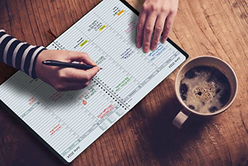2023-2024 Academic Hourly Planner