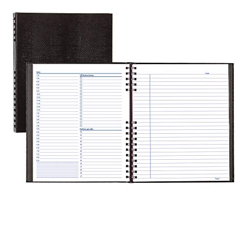 Black NotePro Daily Planner - 200 Pages
