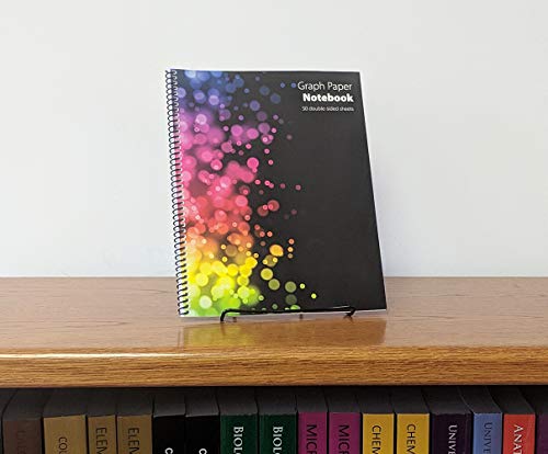 Graph Paper Notebook (50 double-sided sheets)