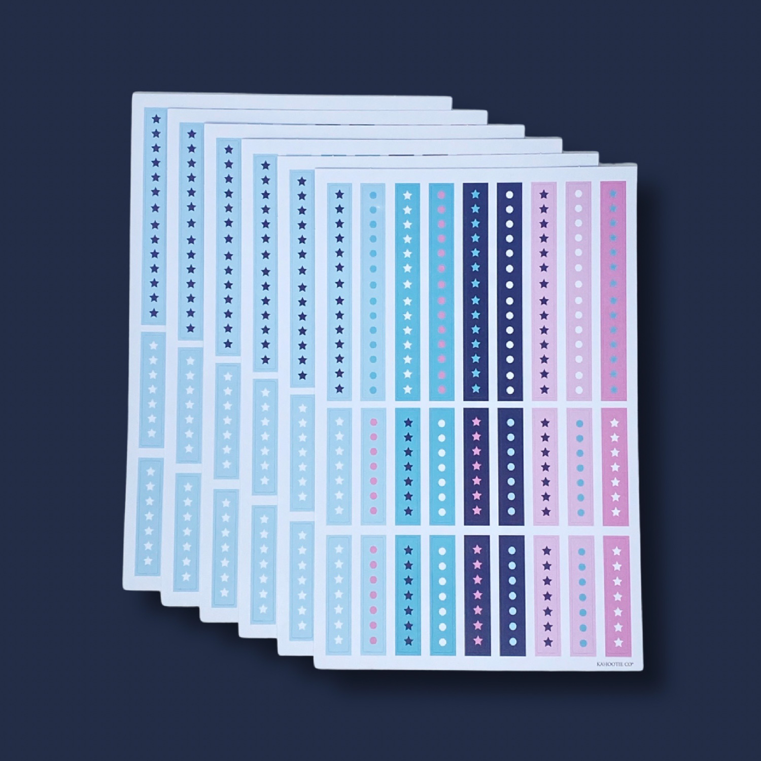 Pink Dot Grid Journal with Numbered Pages