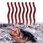 50 Pcs Soft Plastic Fishing Lures for All Waters