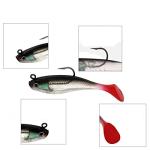 WUWYOUWL 5-Piece Soft Bait Fishing Lure Set