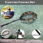 PLUSINNO Foldable Floating Fishing Net for Easy Use