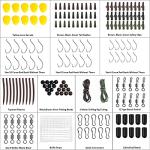 Vicloon 272 Pcs Carp Fishing Tackle Kit