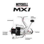 Mitchell MX1 Spinning Reel for Freshwater Fishing