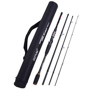 Goture 10' Portable Travel Spinning Fishing Rod 4-Piece