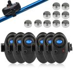 Adjustable Fishing Bite Alarm with 10 Batteries
