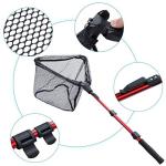 Sougayilang Foldable Fishing Landing Net with Telescopic Pole