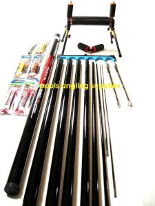 Shakespeare 11m Take Apart Fishing Pole with Roller Rigs