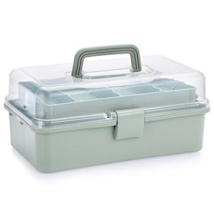 Stackable 3-Layer Storage Box for Fishing Tackle