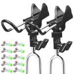 Aluminum Fishing Rod Holder with Bells - 2 Pack