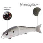 Bassdash SwimShad Glide Bait for All Fish