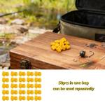 50PCS High Visibility Corn Fishing Lures