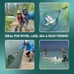 Telescopic Fishing Landing Net – Lightweight & Foldable