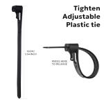 SF Magnetic Release Holder with Coiled Lanyard