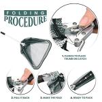 KK'S GLAMS® Foldable Fishing Landing Net 1.5M