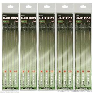 Barbless Hair Rigs for Carp Fishing - 30 Pack