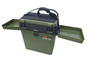 Roddarch Fishing Seat Box with Side Tray