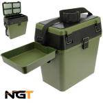 NGT Seat Box Storage System Carp Fishing Coarse Fly Sea Boat Box + Tackle Boxes