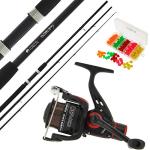 NGT Carp Coarse Fishing 10ft. Rod Set up Float Max CKR30 Reel Tackle Plus Corn