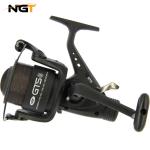 NGT GTS 60 Carp Fishing Reel Bait Carp Runner Freespool Reel With 15lb Line