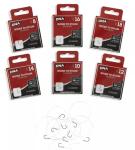 24pc Float Set for Coarse Fishing Includes 60 Barbless Hooks (Sizes 8-18), Pre-Tied to Nylon, 4-Way Split Shot Assortment (AAA, BB, No1, No4), Disgorgers & Rubbers for Easy Unhooking Terminal Tackle