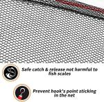 KAHEIGN Fishing Landing Net, 130CM Telescopic Fishing Net Extendable from 42 to 130cm for Bird Fish Carp Trout Catch Release (Green)