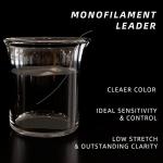 SF Monofilament Leader Line Mono Material Leader Line Monofilament Fishing Line Clear 100M/110Yds for Saltwater Freshwater 100LB