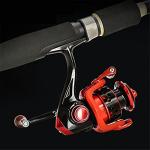 Gigicloud Full Metal Fishing Reel Small Metal Spinning Wheel Mini Compact 150 Pocket Spinning Reel for Carp Fishing Lure No Gap Configuration