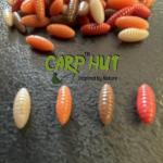 Artificial Pop Up Flavour Infused Maggot Casters for Carp and Coarse Fishing 11mm x120 (Mixed Colours)