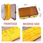 XNHIU Fishing Tackle Storage Box with Compartments