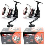 2 NEW LARGE LINEAEFFE SEA FISHING VIGOR POWER 70 BEACH PIER REELS AND LINE REEL